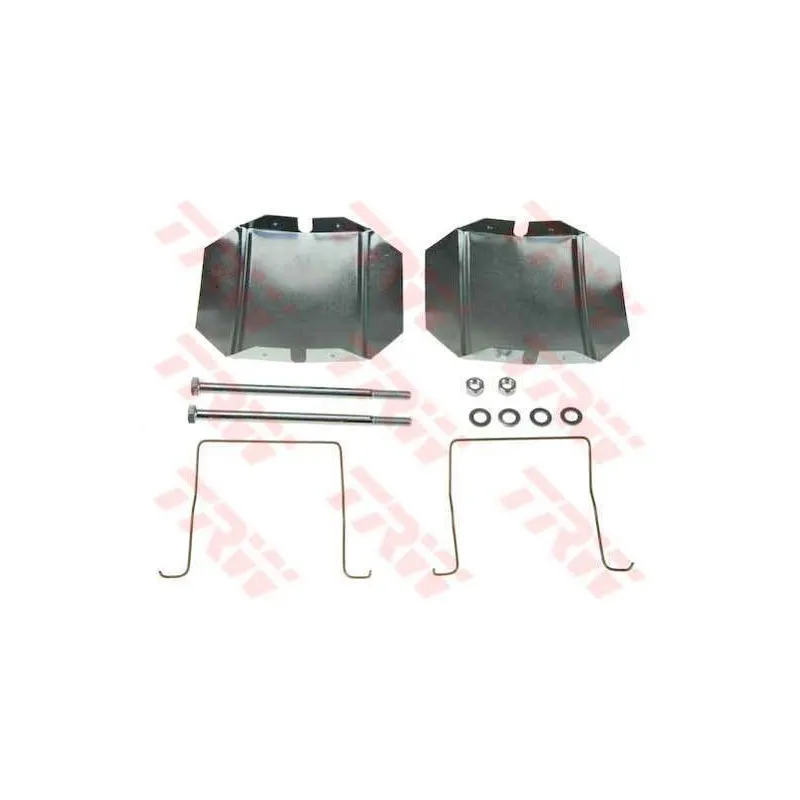 Kit d'accessoires, plaquette de frein à disque TRW PFK432
