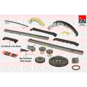 Kit de distribution par chaîne FAI AutoParts TCK42-06