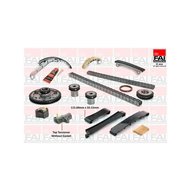 Kit de distribution par chaîne FAI AutoParts TCK42L