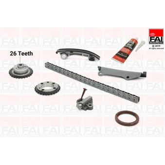 Kit de distribution par chaîne FAI AutoParts TCK43