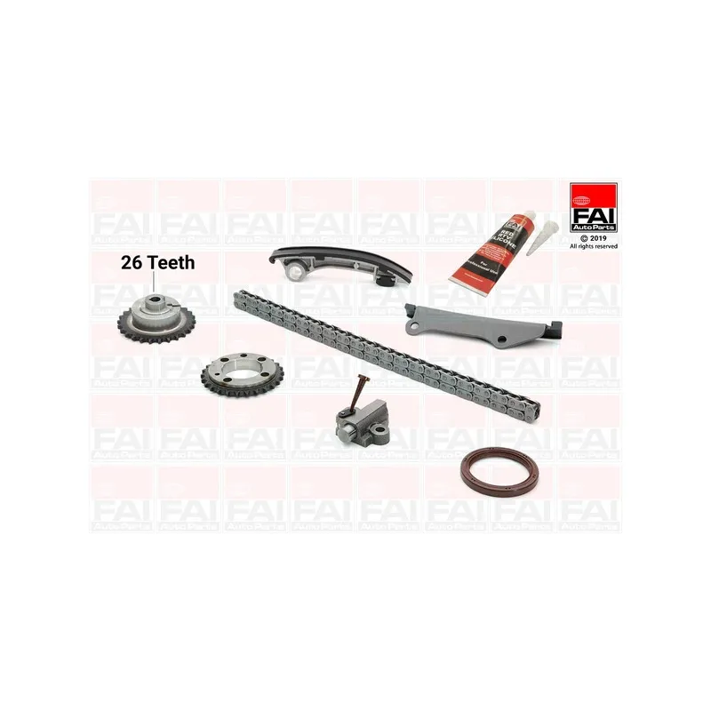 Kit de distribution par chaîne FAI AutoParts TCK43