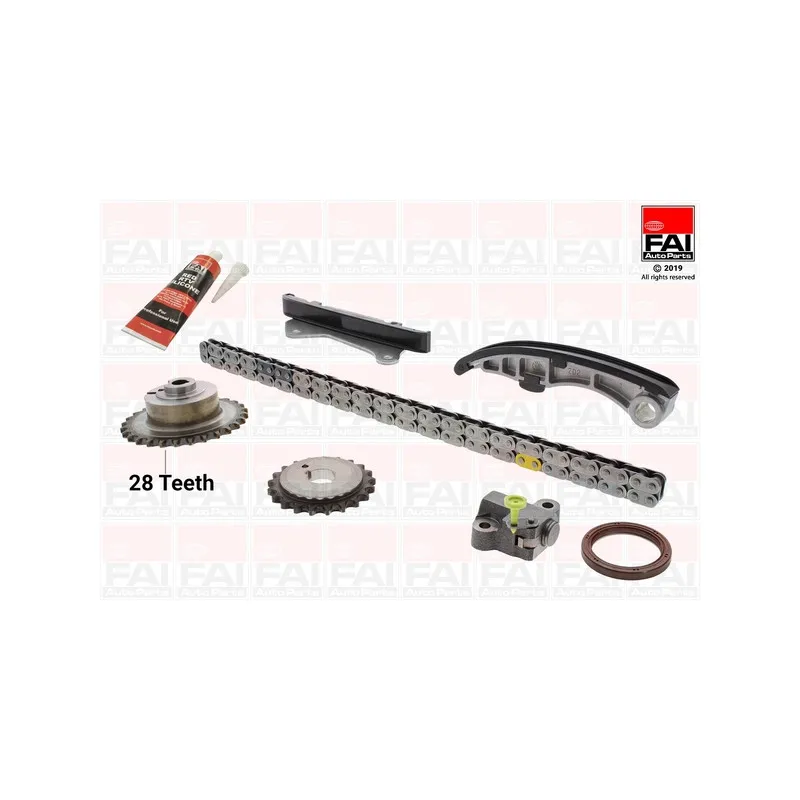 Kit de distribution par chaîne FAI AutoParts TCK43L