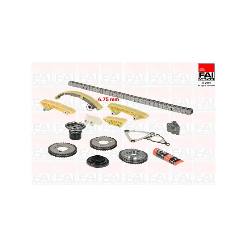 Kit de distribution par chaîne FAI AutoParts TCK47