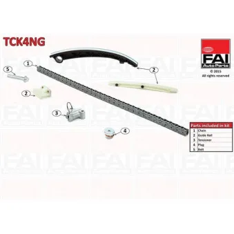 Kit de distribution par chaîne FAI AutoParts TCK4NG