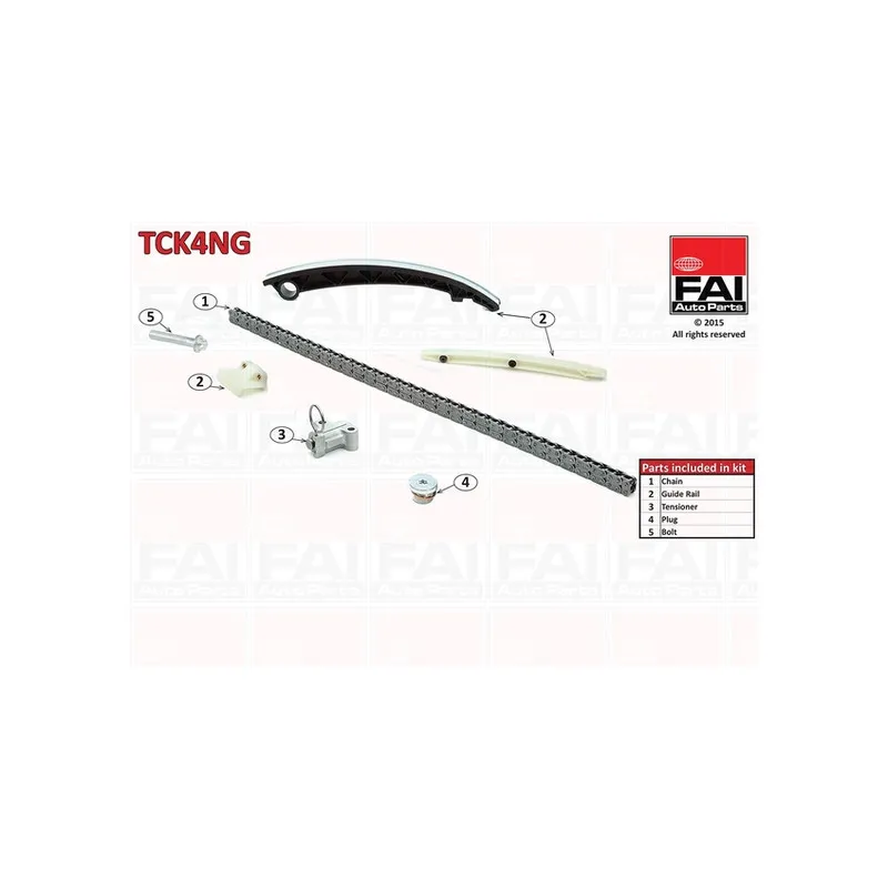 Kit de distribution par chaîne FAI AutoParts TCK4NG