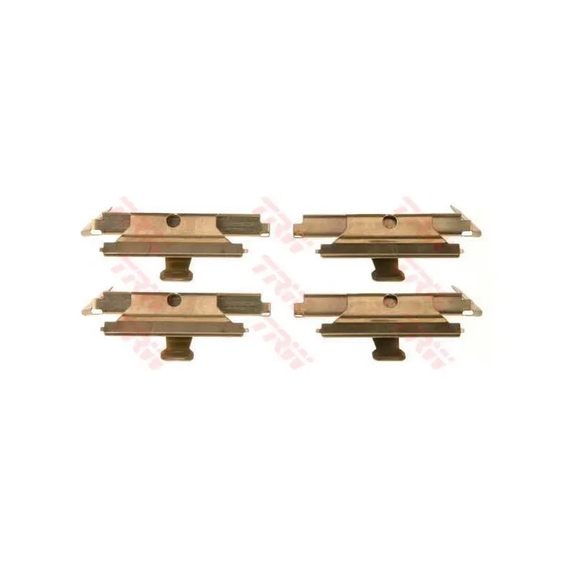 Kit d'accessoires, plaquette de frein à disque TRW PFK434