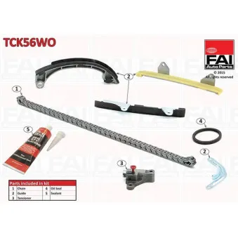 Kit de distribution par chaîne FAI AutoParts TCK56WO