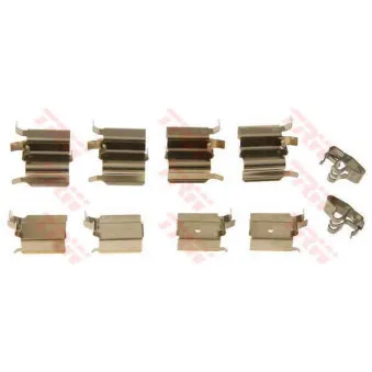 Kit d'accessoires, plaquette de frein à disque TRW PFK435