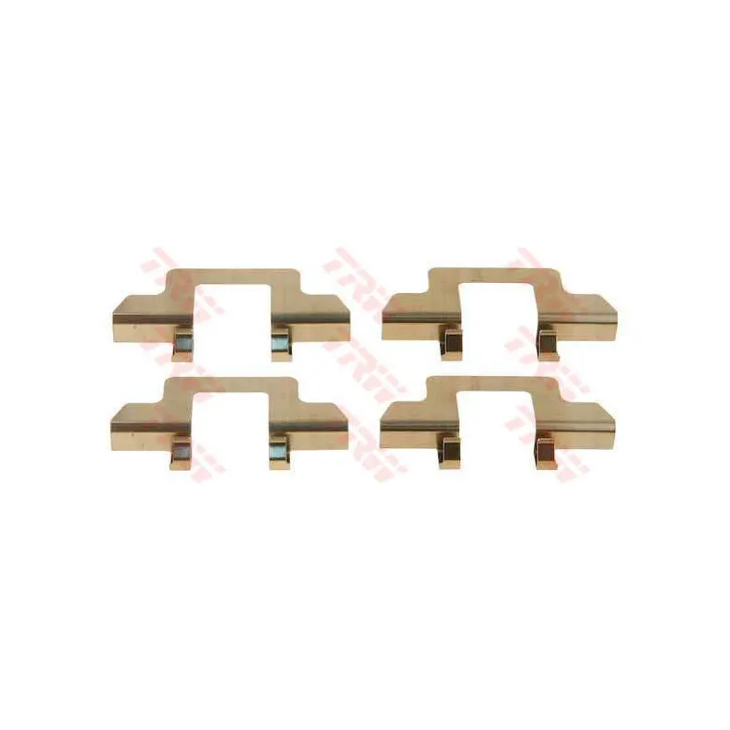 Kit d'accessoires, plaquette de frein à disque TRW PFK437