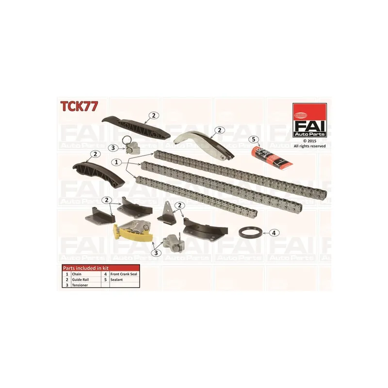 Kit de distribution par chaîne FAI AutoParts TCK77