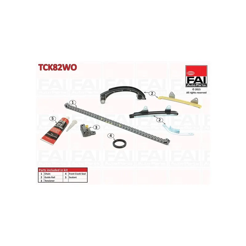 Kit de distribution par chaîne FAI AutoParts TCK82WO