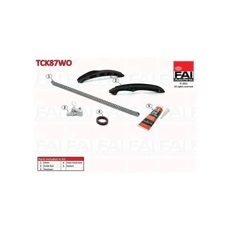 Kit de distribution par chaîne FAI AutoParts TCK87WO