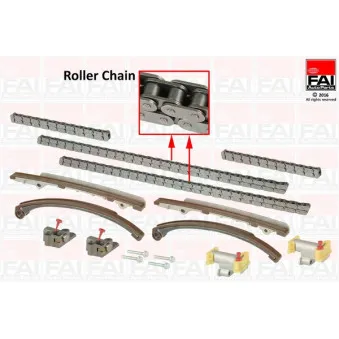 Kit de distribution par chaîne FAI AutoParts TCK89