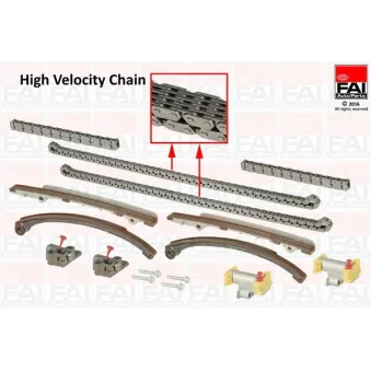 Kit de distribution par chaîne FAI AutoParts TCK89L