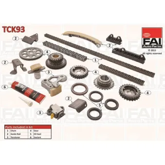 Kit de distribution par chaîne FAI AutoParts