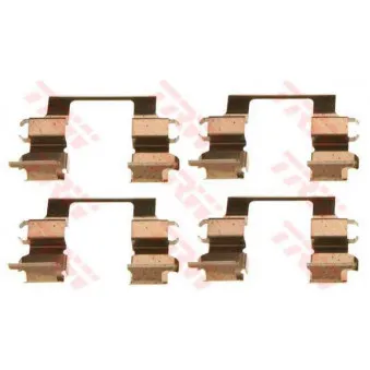 Kit d'accessoires, plaquette de frein à disque TRW PFK440