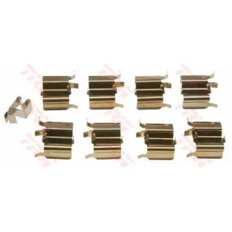 Kit d'accessoires, plaquette de frein à disque TRW PFK441