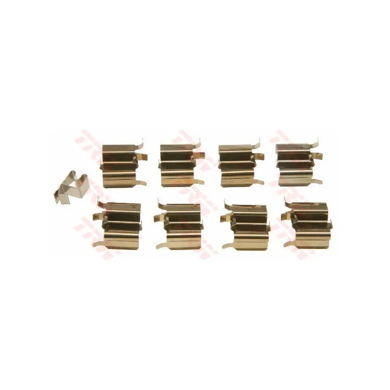 Kit d'accessoires, plaquette de frein à disque TRW PFK441