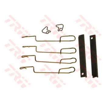 Kit d'accessoires, plaquette de frein à disque TRW PFK450