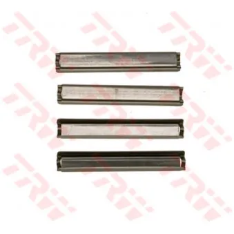 Kit d'accessoires, plaquette de frein à disque TRW PFK454