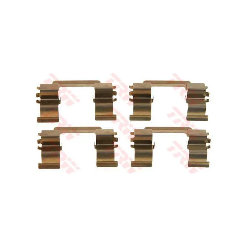 Kit d'accessoires, plaquette de frein à disque TRW PFK456