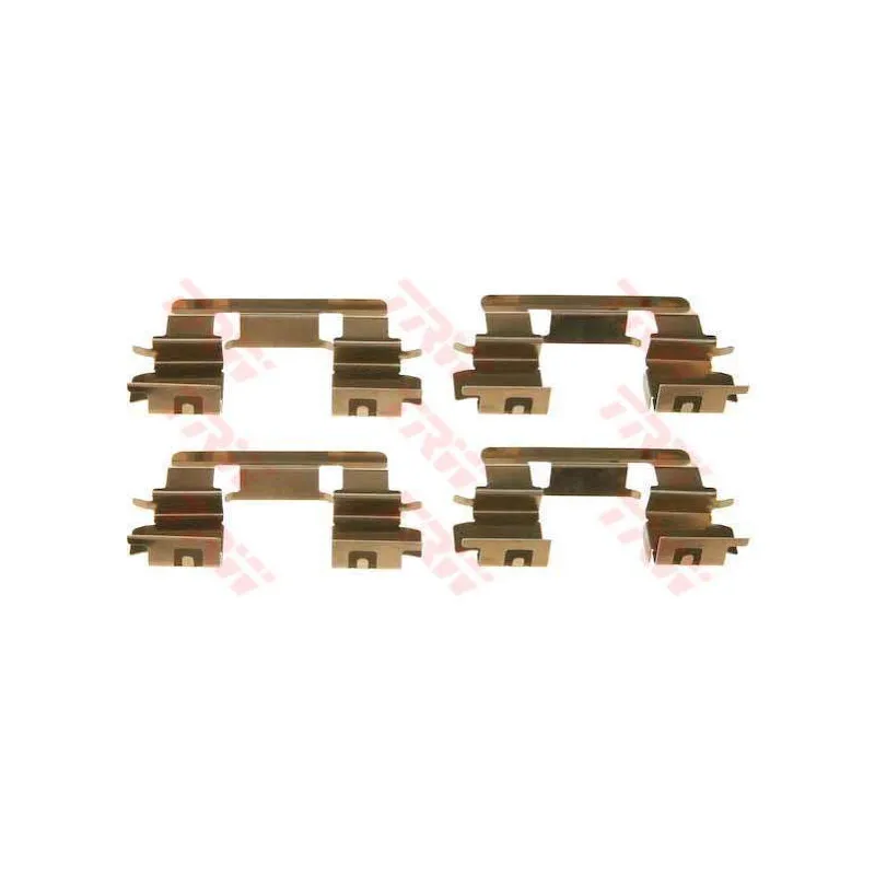 Kit d'accessoires, plaquette de frein à disque TRW PFK463