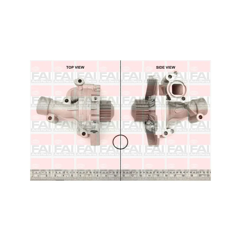 Pompe à eau FAI AutoParts WP6477