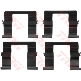Kit d'accessoires, plaquette de frein à disque TRW PFK470