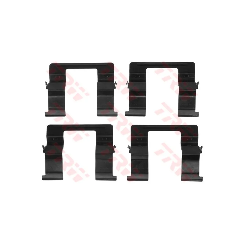 Kit d'accessoires, plaquette de frein à disque TRW PFK470