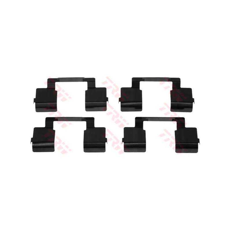 Kit d'accessoires, plaquette de frein à disque TRW PFK472