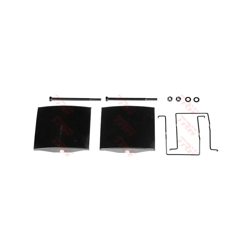 Kit d'accessoires, plaquette de frein à disque TRW PFK478