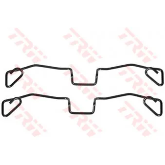 Kit d'accessoires, plaquette de frein à disque TRW PFK480