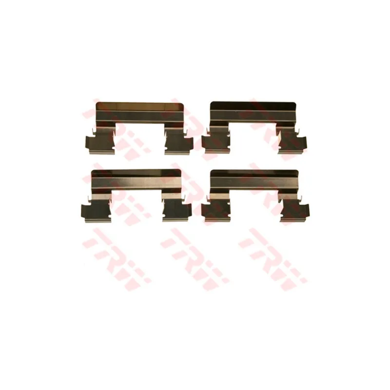 Kit d'accessoires, plaquette de frein à disque TRW PFK497