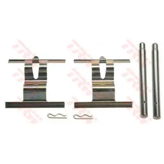 Kit d'accessoires, plaquette de frein à disque TRW PFK505