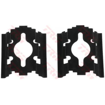 Kit d'accessoires, plaquette de frein à disque TRW PFK507