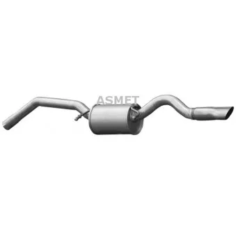 Silencieux arrière ASMET 01.058
