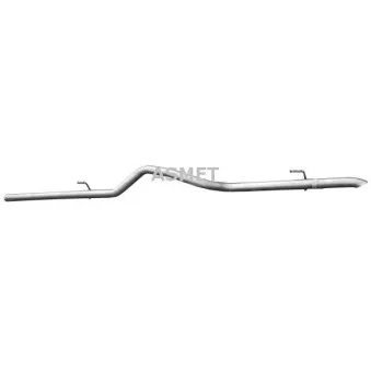 Tuyau d'échappement ASMET 02.028