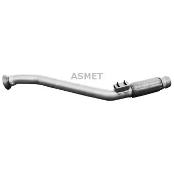 Tuyau d'échappement ASMET 02.031