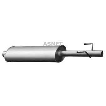 Silencieux central ASMET 02.044