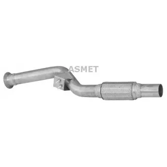 Tuyau d'échappement ASMET 02.051