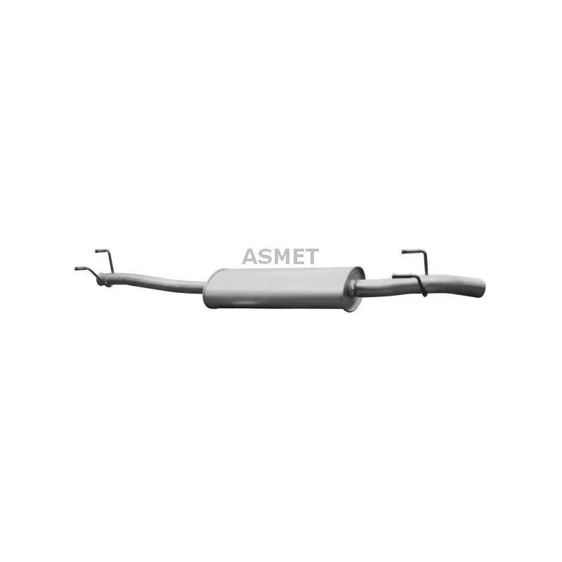 Silencieux arrière ASMET 02.052