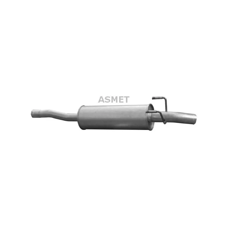 Silencieux arrière ASMET 02.054
