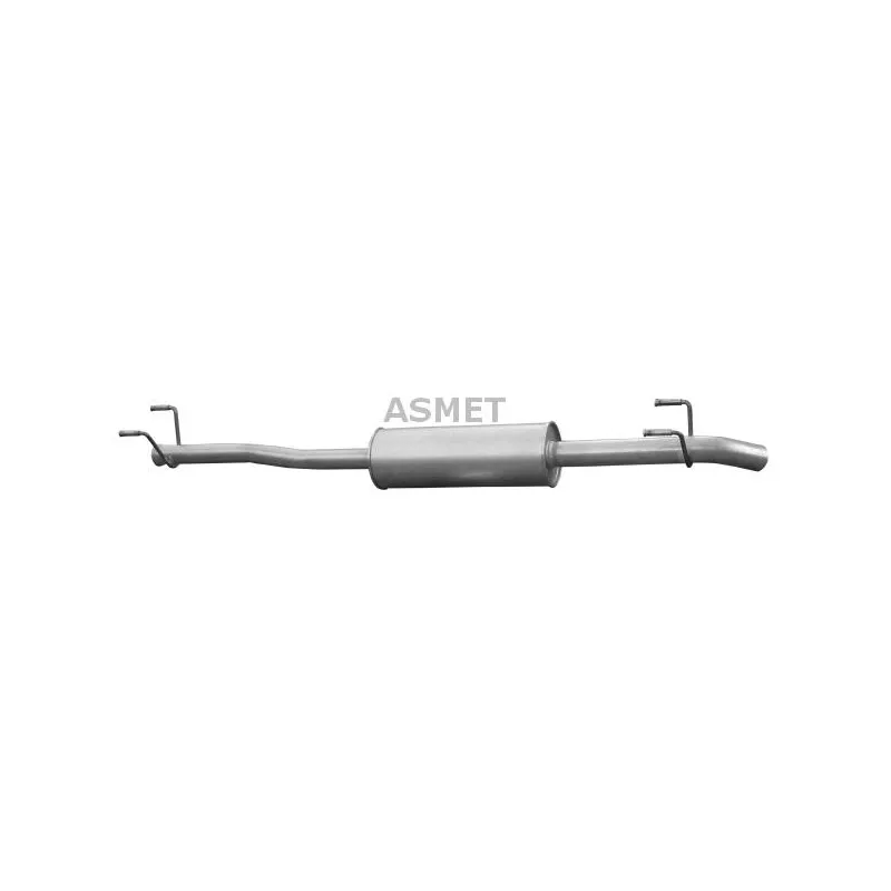 Silencieux arrière ASMET 02.058