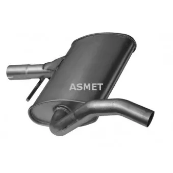 Silencieux central ASMET 03.037