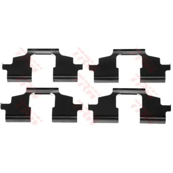 Kit d'accessoires, plaquette de frein à disque TRW PFK530