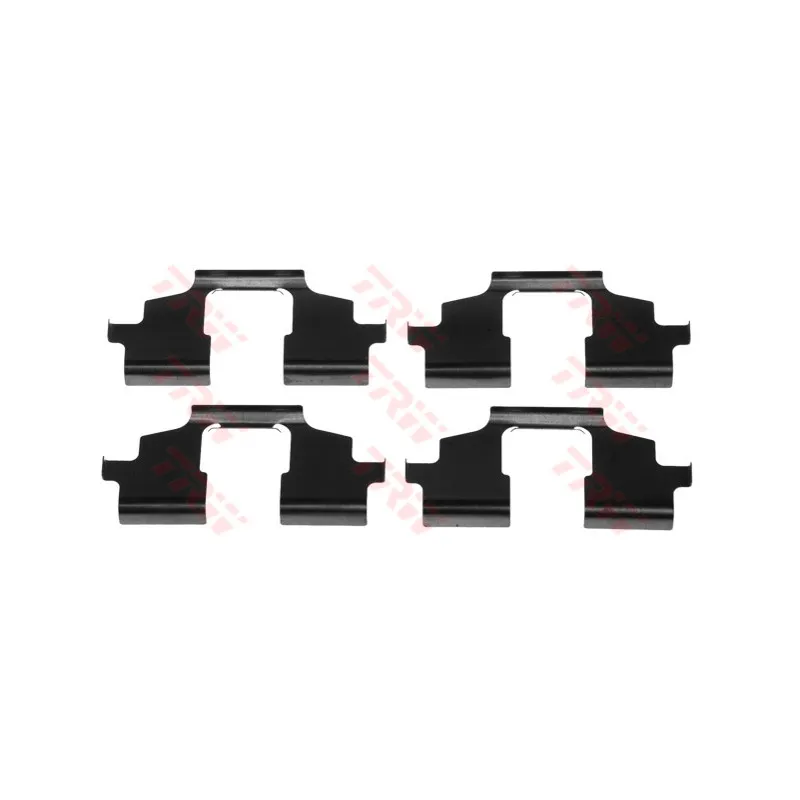 Kit d'accessoires, plaquette de frein à disque TRW PFK530