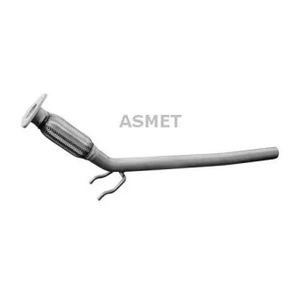 Tuyau d'échappement ASMET