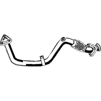 Tuyau d'échappement ASMET 03.069