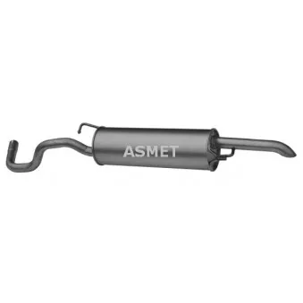Silencieux arrière ASMET 03.092