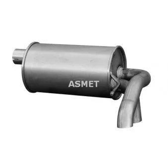 Silencieux arrière ASMET 03.097